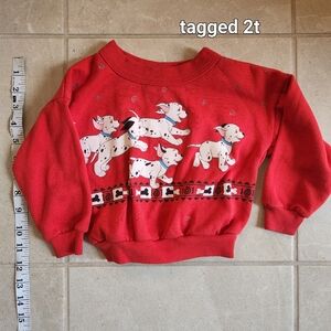 2t vintage disney sweater